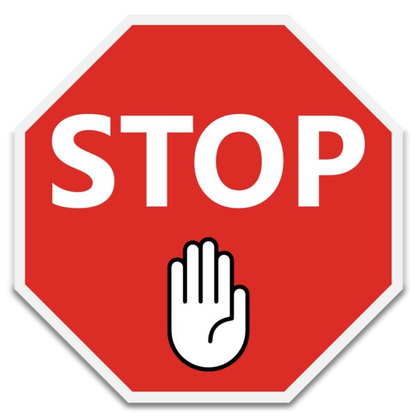 .080 Aluminum polygon sign Thumbnail